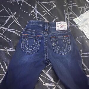 true religion super low waisted jeans